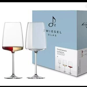Zwiesel Glass Vivid Senses Wine Glasses Fruity And Delicate Set Of 8